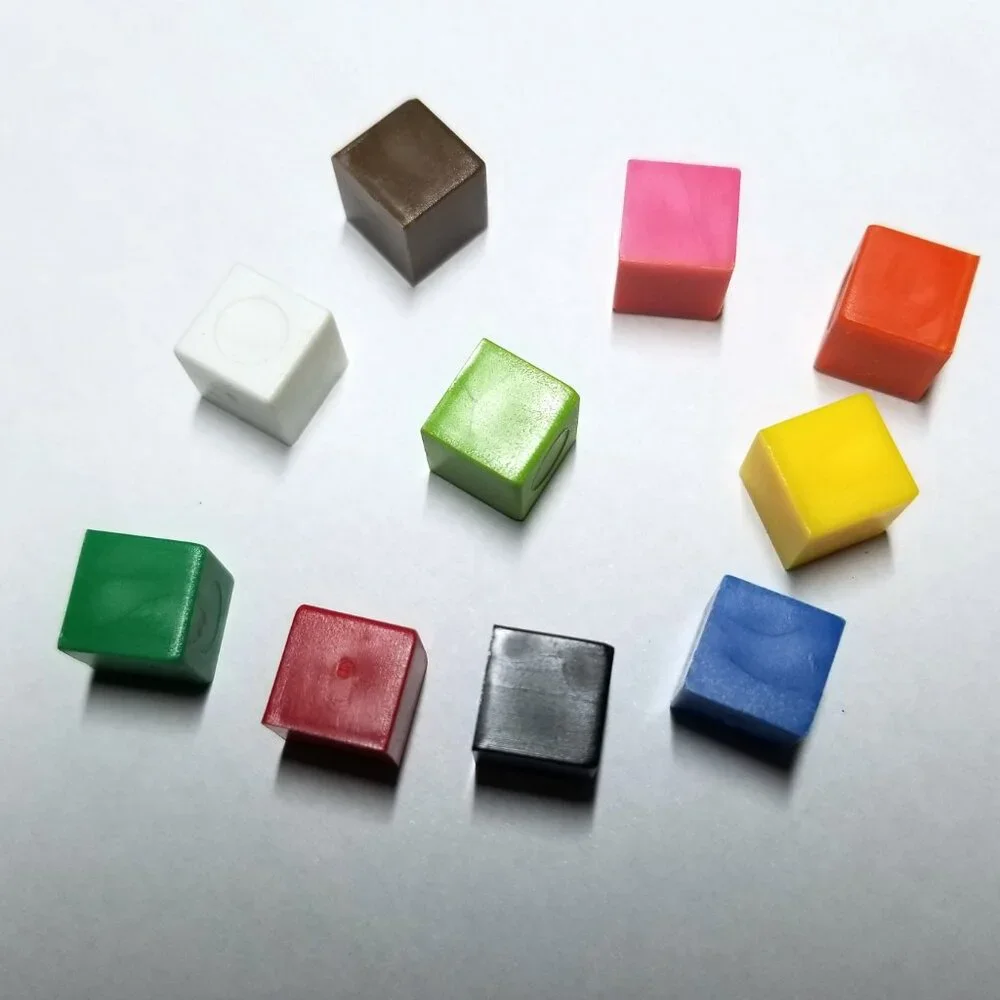 Math Centimeter Cubes 1000pc Learning Manipulatives Homeschool STEM Colors Count